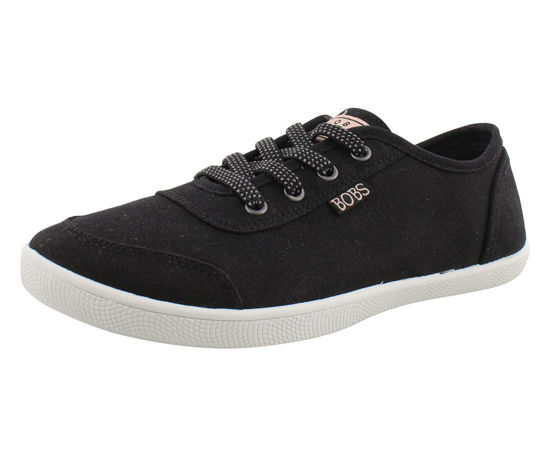 Picture of Skechers Bobs B Cute Lace Bitter Sweet Womens Shoes Size 6, Color: Black - Size: 6