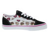 Picture of Vans Girl's Old Skool (Little Kid) Love Vans Black/Pink 2 Little Kid M - Size: 2 Little Kid