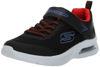 Picture of Skechers Boy's Microspec Max Sneaker, Black/Red/Blue, 13.5 Little Kid - Size: 13.5 Little Kid