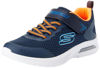 Picture of Skechers Boy's Microspec Max Sneaker, Navy/Orange, 10.5 Little Kid - Size: 10.5 Little Kid