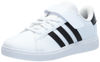 Picture of adidas Grand Court 2.0 Sneaker, White/Black/White, 11.5 US Unisex Little Kid - Size: 11.5 Little Kid