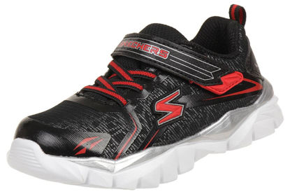 Picture of Skechers Kids Boys' Electronz-Blazar Sneaker,Black/Red,8 M US Toddler - Size: 8 Toddler