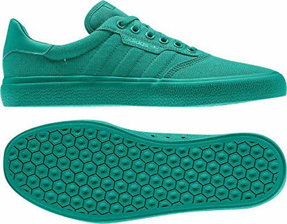 Picture of adidas Originals Men's 3MC Regular Fit Lifestyle Skate Inspired Sneakers Shoes, Glory Green/Glory Green/Glory Green,10 - Size: 10