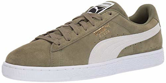 Picture of PUMA Men's Suede Classic Sneaker Olivine Black, 6 M US - Size: 6