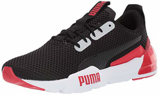 Picture of PUMA Men's Cell Phase Sneaker, Black-High Risk Red, 14 M US - Size: 14