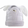 Picture of PUMA Girls' Basket Heart Patent Sneaker, White White, 11.5 M US Little Kid - Size: 11.5 Little Kid