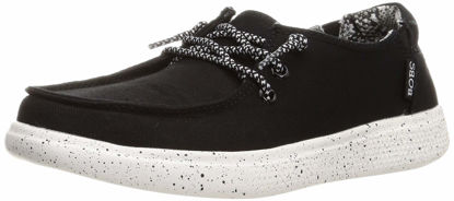 Picture of Skechers Women's, BOBS Skipper - Tide Pool Slip-On - Wide Width Black 8.5 W - Size: 8.5 Wide