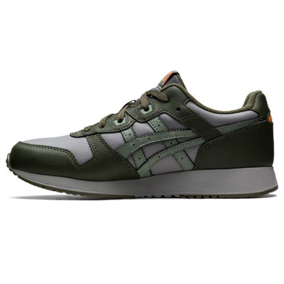 Picture of ASICS Men's Lyte Classic Shoes, 13.0, Clay Grey/Lichen Green - Size: 13