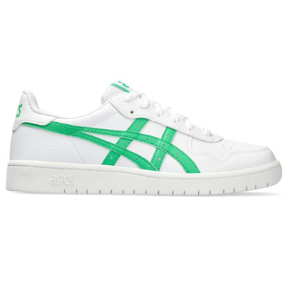 Picture of ASICS Women's Japan S Sportstyle Shoe, 5.5, White/Malachite Green - Size: 5.5