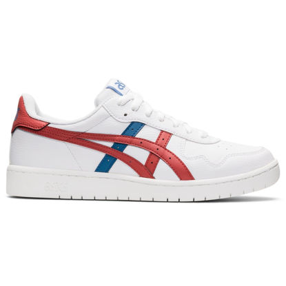 Picture of ASICS Men's Japan S Sportstyle Shoes, 14, White/RED Brick - Size: 14