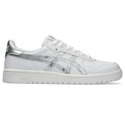 Picture of ASICS Women's Japan S Sportstyle Shoes, 9.5, White/Pure Silver - Size: 9.5