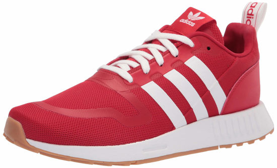 Picture of adidas Originals mens Smooth Runner Scarlet/White/Gum 6 - Size: 6