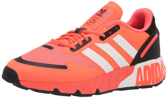 Picture of adidas Originals Men's ZX 1K Boost, Solar Red/White/Black, 5 - Size: 5