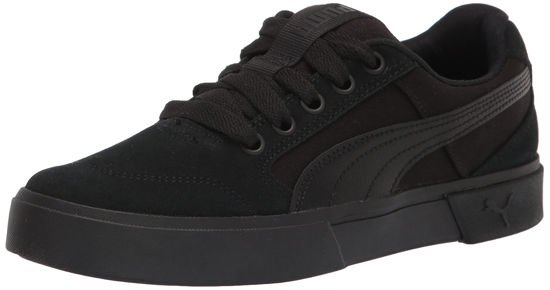 Picture of PUMA Men's C-Rey Sneaker, Black Black-Gum, 4.5 - Size: 4.5