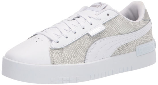 Picture of PUMA Women's Jada Sneaker, Snake Premium Silver-White, 9 - Size: 9