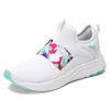 Picture of PUMA Softride Sophia Slip-On Bleached Puma White/Aruba Blue 6 B (M) - Size: 6