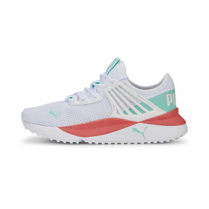 Picture of PUMA Pacer Future Sneaker, White-Mint-Loveable, 7 US Unisex Big Kid - Size: 7 Big Kid