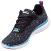 Picture of Skechers Flex Appeal 4.0 - Black/Blue 10 B (M) - Size: 10