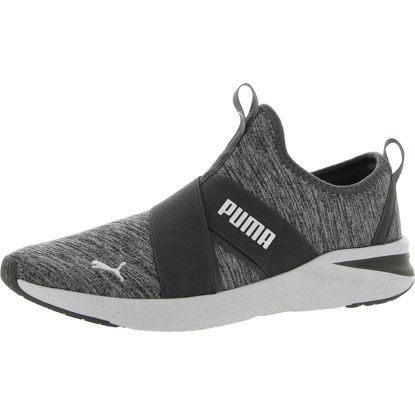 Picture of PUMA Better Foam Prowl Slip Knit Castlerock/Gray Violet 6 D - Wide - Size: 6 Wide