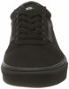 Picture of Vans Women's Low-Top Trainers Sneaker, Canvas Black Black, 6 - Size: 6