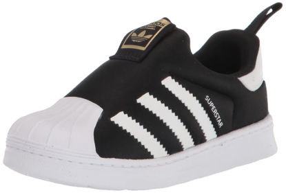 Picture of adidas Originals Superstar 360 Sneaker, Core Black/White/Gold Metallic, 10.5 US Unisex Little Kid - Size: 10.5 Little Kid