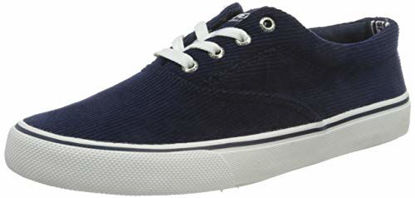 Picture of Sperry mens Striper Ii Cvo Corduroy Sneaker, Navy, 9.5 US - Size: 9.5