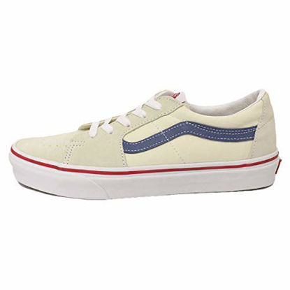 Picture of Vans Mens U SK8 Low Classic White/Navy Size 8 - Size: 8