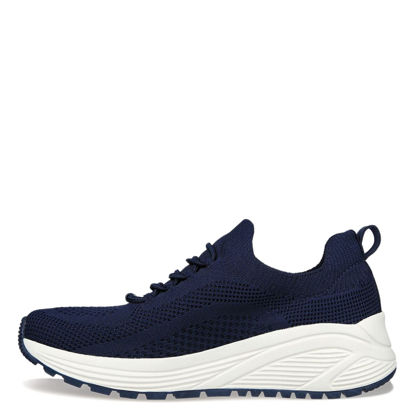 Picture of Skechers womens Bobs Sparrow 2.0- Allegiance Crew, Navy Engineered Knit, 11 - Size: 11