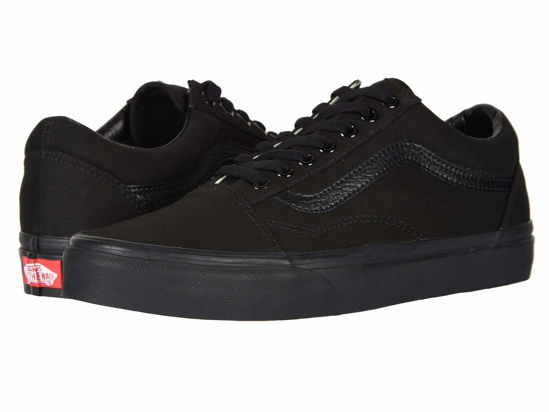 Picture of Vans Old Skool Black/Black Size 14.5 M US Women / 13 M US Men - Size: 14.5 Women/13 Men