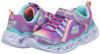 Picture of Skechers Kids Girls Heart Lights-Rainbow LUX Sneaker, Purple/Multi, 4 Big Kid - Size: 4 Big Kid