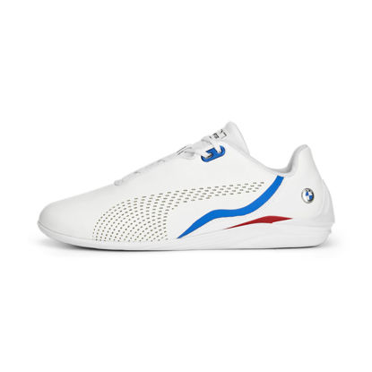 Picture of PUMA Men's BMW M Motorsport Drift Cat Decima Sneaker, White-Pop Red White, 13 - Size: 13