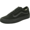 Picture of Vans Men's Old Skool Skate Shoes 9.5 (Black/Black) Black/Black (Canvas) - Size: 11 Women/9.5 Men