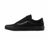 Picture of Vans Men's Old Skool Skate Shoes 9.5 (Black/Black) Black/Black (Canvas) - Size: 11 Women/9.5 Men