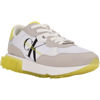 Picture of Calvin Klein Women's MAGALEE Sneaker, Light Grey/Yellow 051, 7.5 - Size: 7.5