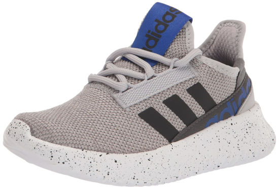 Picture of adidas Kaptir 2.0 Sneaker, Grey/Black/Lucid Blue, 4 US Unisex Big Kid - Size: 4 Big Kid