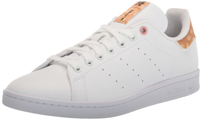 Picture of adidas Originals Women's Stan Smith Sneaker, White/Wonder Mauve/Black (Disney), 7 - Size: 7