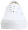 Picture of Vans Mens Authentic Canvas Sneakers Lace Up Casual Plimsolls Unisex Shoe - True White - 9.5 - Size: 9.5