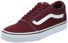 Picture of Vans Men's Ward Sneaker, Red ((Canvas) Port Royale/White 8j7), 9.5 - Size: 9.5