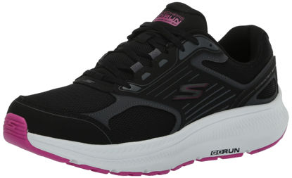 Picture of Skechers Women's Go Run Consistent 2.0 Advantage Sneaker, Black/Fuchsia, 8.5 - Size: 8.5