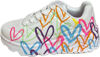 Picture of Skechers Kids Girls Street Uno Lite-Spread The Love Sneaker, White/Mint, 4 Big Kid - Size: 4 Big Kid