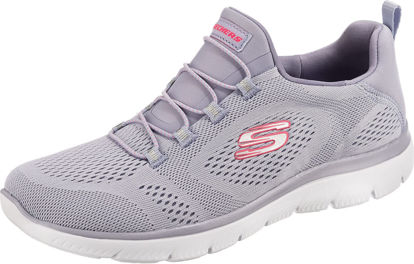 Picture of Skechers Sport Women's Women's Perfect Views Sneaker, LVHP=Lavendar/Hot Pink, 7 - Size: 7