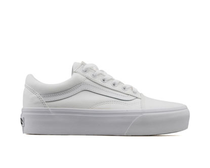 Picture of Vans Women's Low-Top Trainers, True White, 7 Women/5.5 Men - Size: 7 Women/5.5 Men