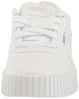 Picture of PUMA Carina 2.0 Sneaker, White Silver, 4 US Unisex Big Kid 38618502 - Size: 4 Big Kid