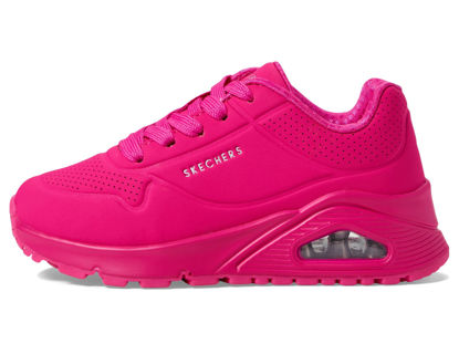 Picture of Skechers Kids Girls Street Uno Gen1-Neon Glow Sneaker, Hot Pink, 3 Little Kid - Size: 3 Little Kid