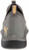 Picture of PUMA Men's Emergence Sneaker, Charcoal Gray Blackorange Pop, 9.5 M US - Size: 9.5