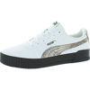 Picture of Puma Womens Carina Leo Snake Print Fashion Sneakers White 11 Medium (B,M) - Size: 11