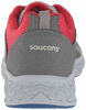 Picture of Saucony unisex child Wind Sneaker, Grey/Blue/Red, 6.5 Big Kid US - Size: 6.5 Big Kid