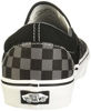 Picture of Vans Unisex Classic Slip-On (Checkerboard) Black/Black Skate Shoe 4 Men US / 5.5 Women US - Size: 5.5 Women/4 Men