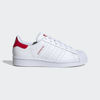 Picture of adidas Originals Superstar Legacy Sneaker, White/White/Scarlet, 4 US Unisex Big Kid - Size: 4 Big Kid