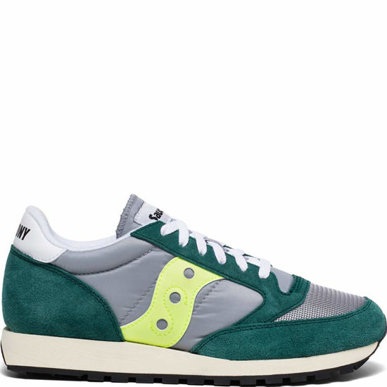 Picture of Saucony Jazz Original Vintage Men 13 Grey | Neon - Size: 13